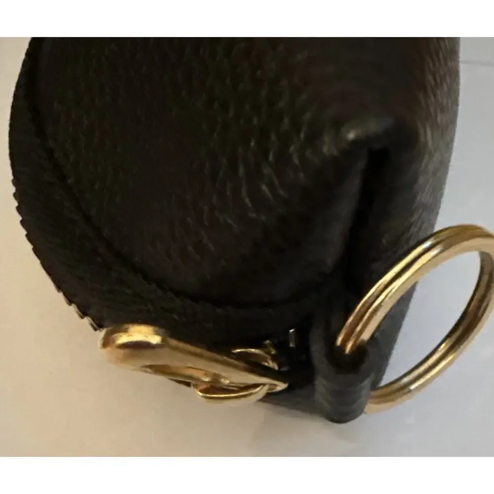 Car Key Holder Case, Leather Lightweight Auto Smart Key Storage Pouch W/zipper